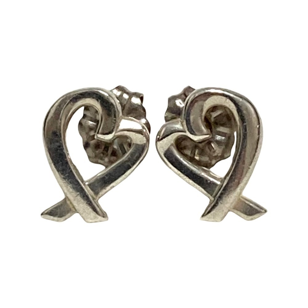 TIFFANY & CO. Silver Heart Earrings